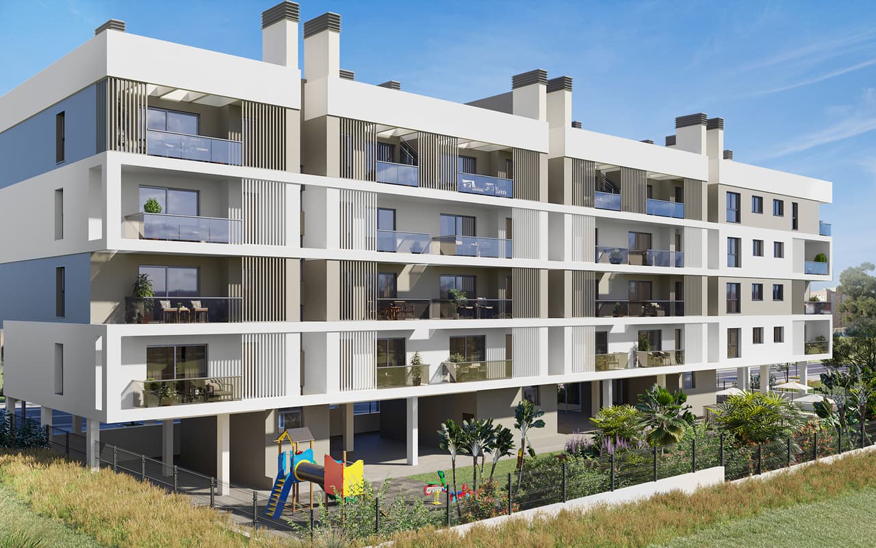 Zdjęcie nieruchomości w Alicante, Costa Blanca Południe – Apartament z 3 sypialniami i wspólnym basenem w Alicante (1)